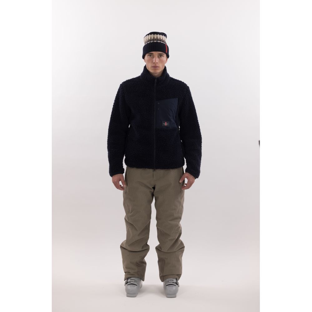 THE MOUNTAIN STUDIO - SOFT WOOL PILE JACKET